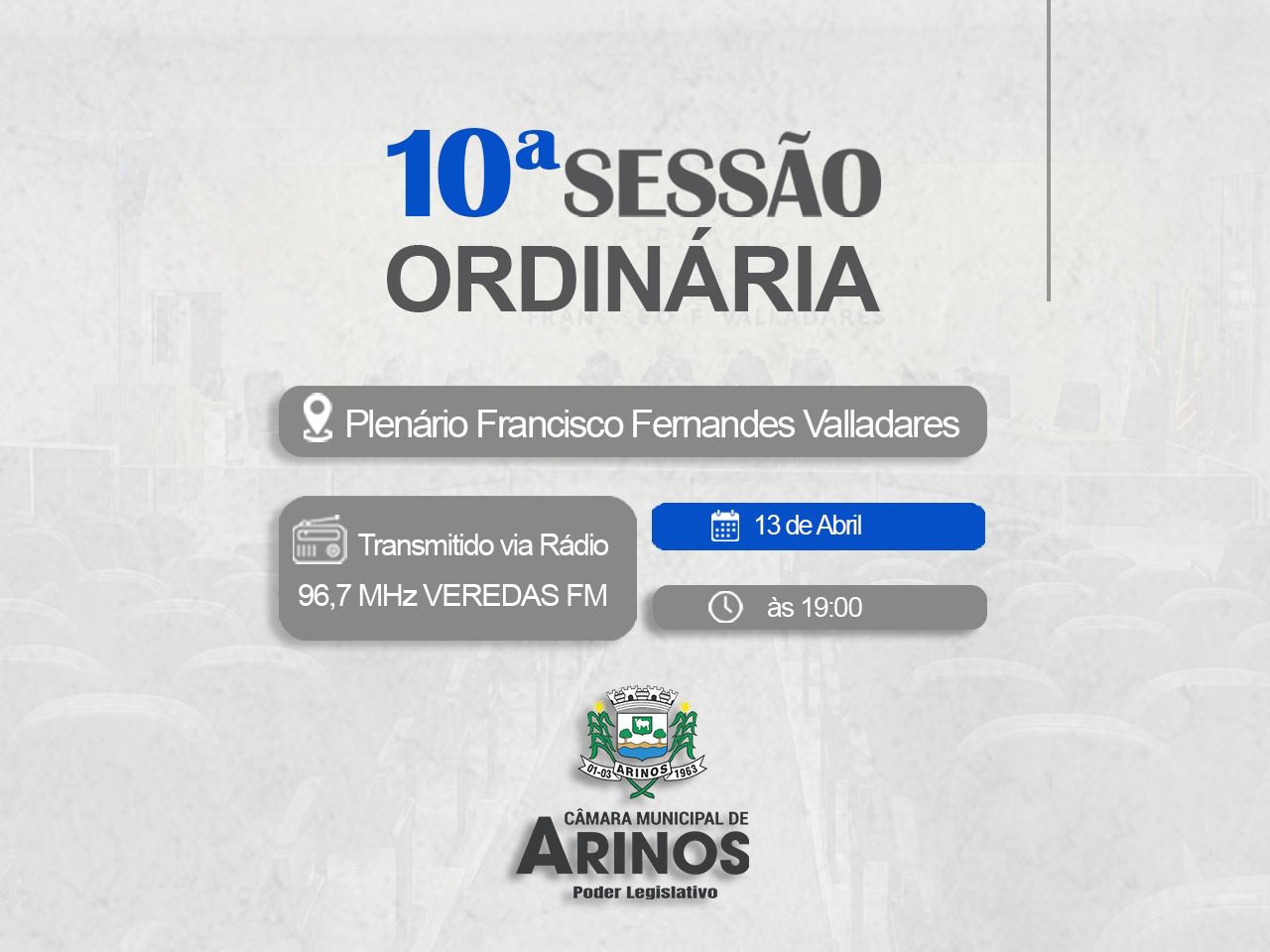 10ª Reunião ordinária disponível - 13/04/2026