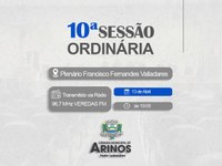 10ª Reunião ordinária disponível - 13/04/2026