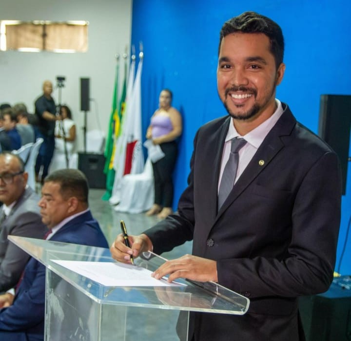 Posse do vereador e segundo secretário Matheus Philipe