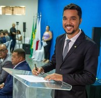 Posse do vereador e segundo secretário Matheus Philipe